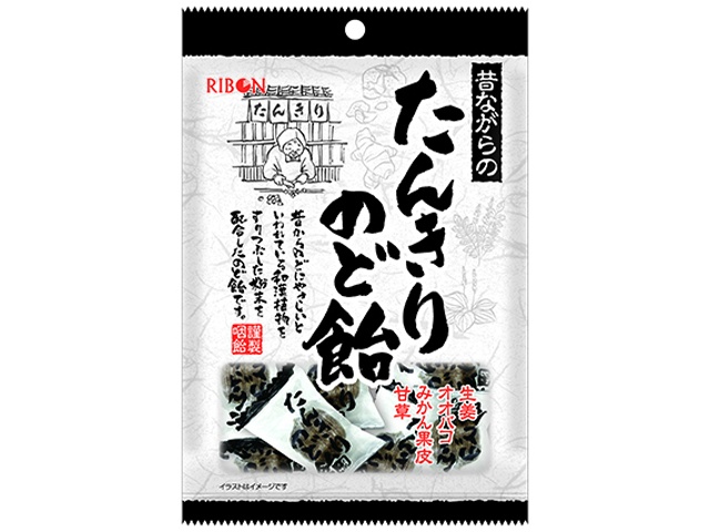 Ribbon Tankiri Throat Lozenges, 110g (Special Order Item) [Purchase Quantity: 20]