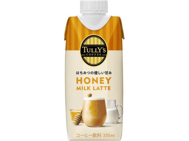 Tully's Honey Milk Latte, 330ml, Special Order Item [Purchase 12]