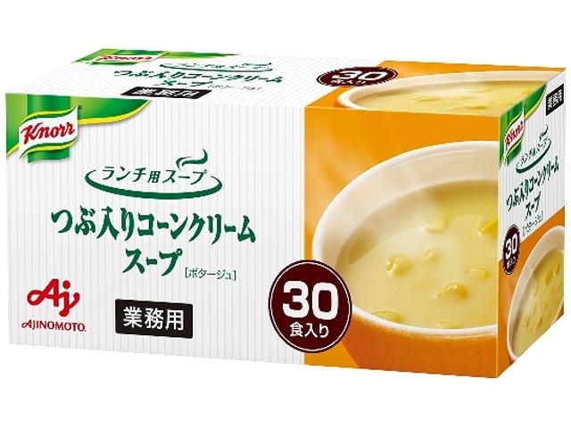 Knorr Lunch Soup with Corn and Cream, 30g, Food Service [This Month's Special Sale, Commercial Use] Special Order Item [Purchase Quantity: 240]