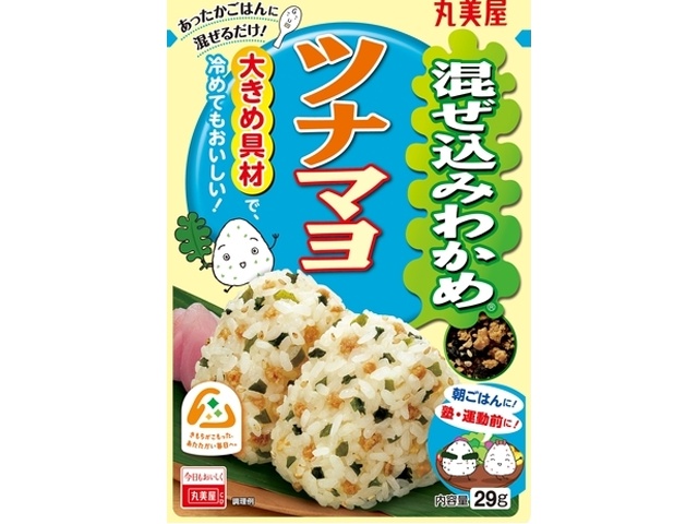 Marumiya Mixed Wakame Seaweed with Japanese-Style Tuna and Mayonnaise, 29g (Purchase of 120)