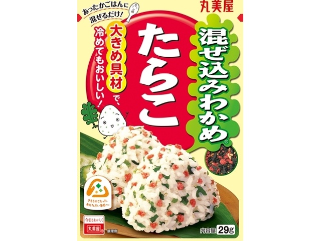 Marumiya Mixed Wakame Seaweed and Tarako (29g) [Special Order Item] [Purchase Quantity: 120]