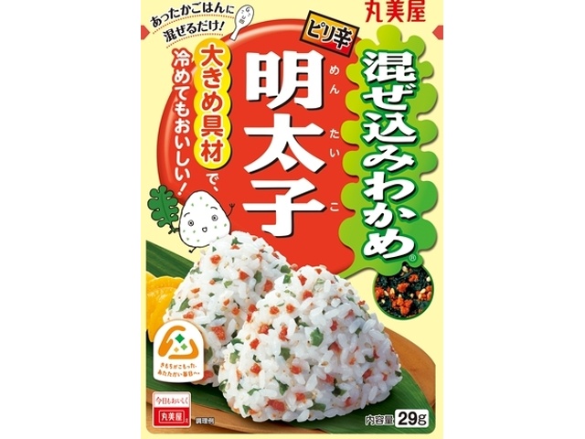 Marumiya Mixed Wakame Seaweed and Mentaiko 29g (Pack of 10)