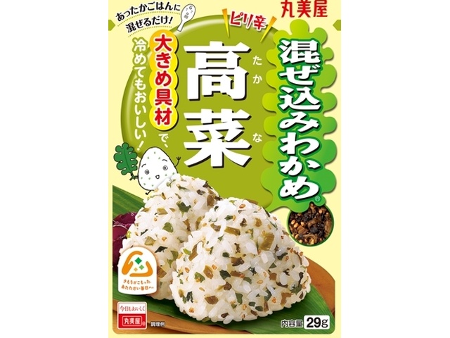 Marumiya Mixed Wakame and Takana (Takana) 29g (Special Order Item) [Purchase Quantity: 120]