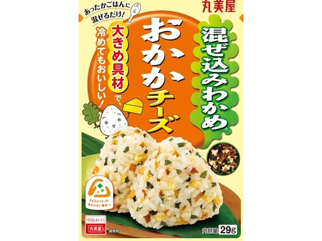 Marumiya Mixed Wakame Seaweed with Bonito Flakes and Cheese, 29g (Special Order Item) [Purchase Quantity: 120]