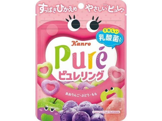 Kanro Puree Rings 63g (Purchase 6)