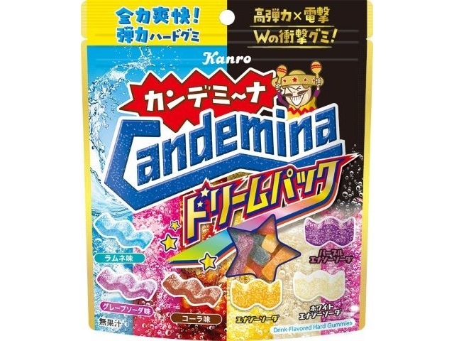 Kanro Kandemina Gummy Dream Pack, 152g (Limited Quantity) [Special Order Item] [Purchase 4]