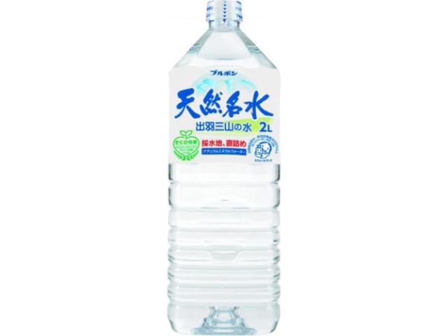 Bourbon Natural Water from Dewa Sanzan, 2L (Special Order Item) [Purchase 6]
