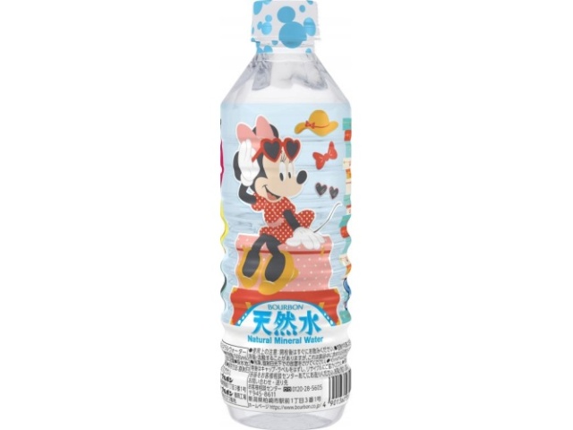 Bourbon Disney Tennensui (Mineral Water) P500ml (Pack of 24)