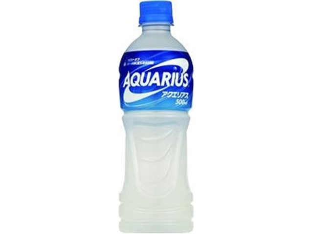 Aquarius Air Bottle P500ml [Limited Quantity] [This Month's Special Drinking Water] [Purchase Quantity: 24]