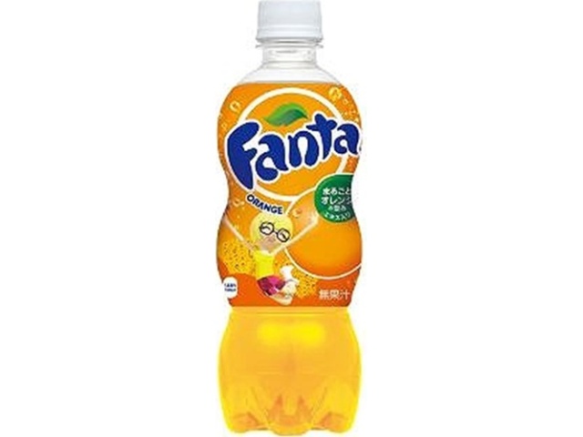 Fanta Orange P500ml [This Month's Special Drinking Water]  [Purchase 24]