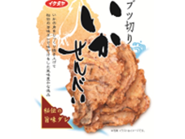 Ikedaya Seika Sliced ??Squid Crackers, 40g (Special Order Item) [Purchase Quantity: 12]
