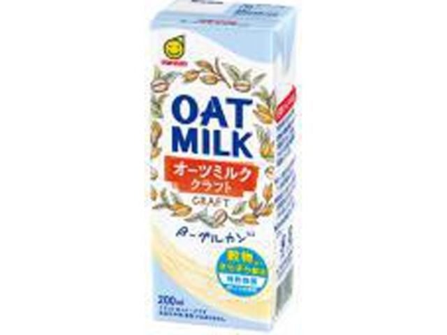 Marusan Oat Milk, Kraft Paper, 200ml (Special Order Item) [Purchase Quantity: 24]