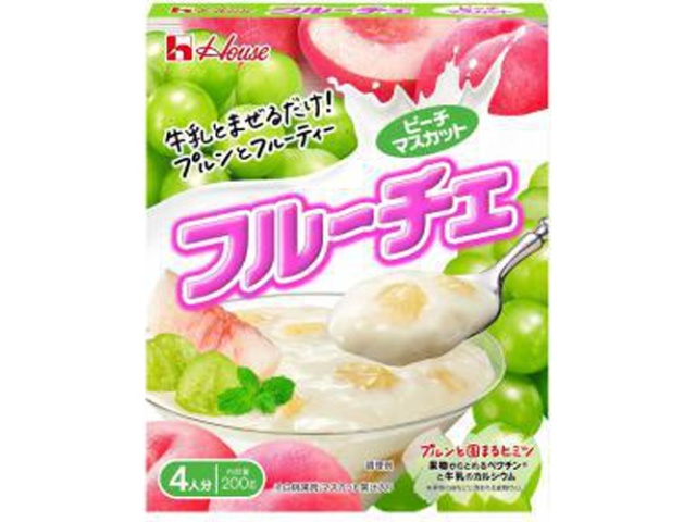 House Foods Fruche Peach Muscat 200g (Special Order Item) [Purchase Quantity: 60]