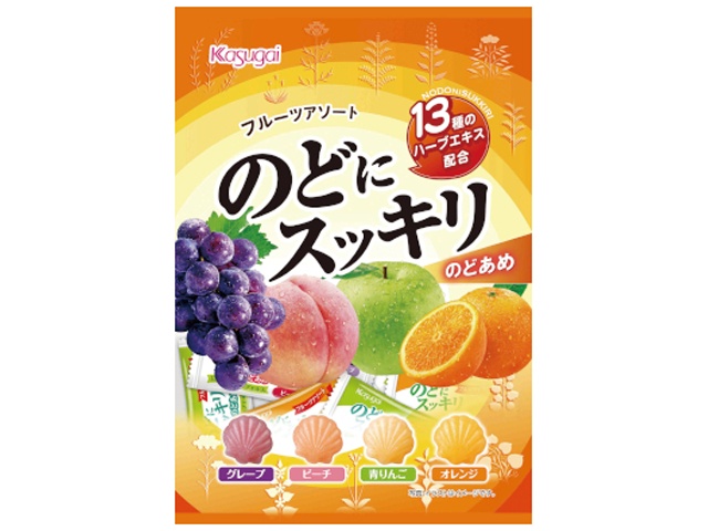 N Throat-Refreshing Mild Fruit 118g  [Purchase 12]