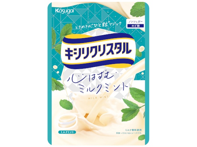 Kasugai Seika Xyli Crystal Milk Mint Throat Lozenges 71g (Purchase 6)