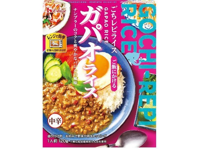 House Foods Retort Gochi Recipe Rice Gapao Rice (Made-to-order item) [Purchase quantity: 60]