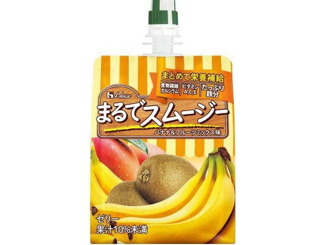 House Wellness Foods Just Like a Smoothie Banana & Fruit 150ml [This Month's Special Drink] Special Order Item [Purchase Quantity: 24]