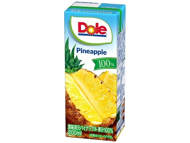 Dole 100% Pineapple 200ml (Special Order Item) [Purchase 18]