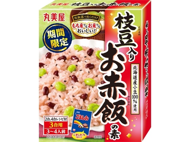 Marumiya Limited-Time Offer: Red Rice Seasoning with Edamame, 209g (Special Order Item) [Purchase Quantity: 30]