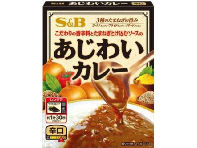 S&B Ajiwai Curry, Spicy, 170g (Purchase 6)