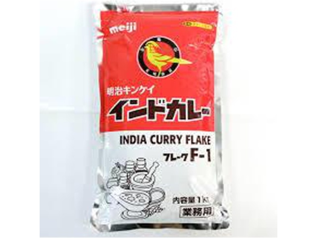Meiji Foods Indian Curry Flakes, 1kg (Special Order Item) [Purchase Quantity: 20]