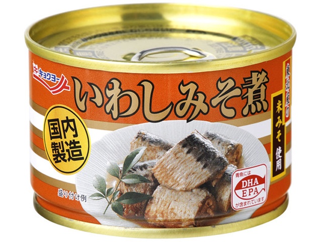 Kyokuyo Sardines in Miso, EOK 145g (Pack of 12)
