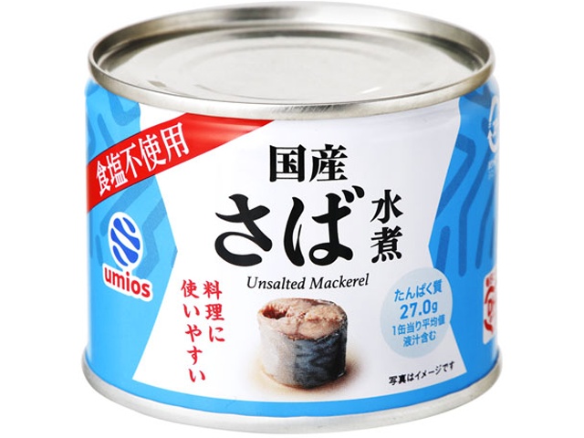 Maruha Boiled Mackerel, Unsalted, 190g [This Month's Special: Bottled/Canned] [Purchase 24]