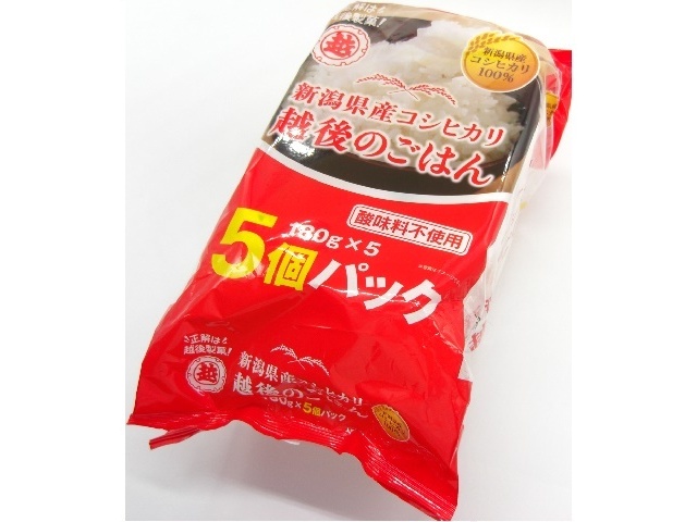 Echigo Seika Koshihikari Rice (5-pack) (Special Order Item) [Purchase 4]