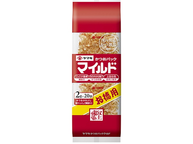 Yamaki Mild Pack 2g x 20p [This Month's Special Sale: Dried Food] Special Order Item [Purchase Quantity: 48]