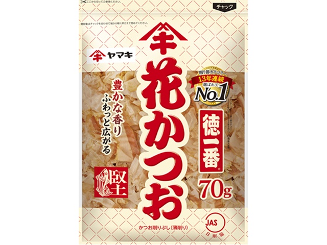 Yamaki Tokuichiban Bonito Flakes, 70g [This Month's Special Sale] [Purchase 12]