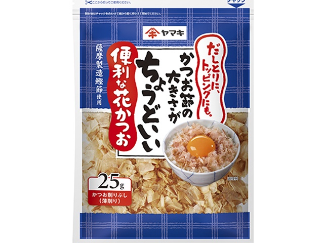 Yamaki Convenient Satsuma Bonito Flowers, 25g (Special Order Item) [Purchase 60]