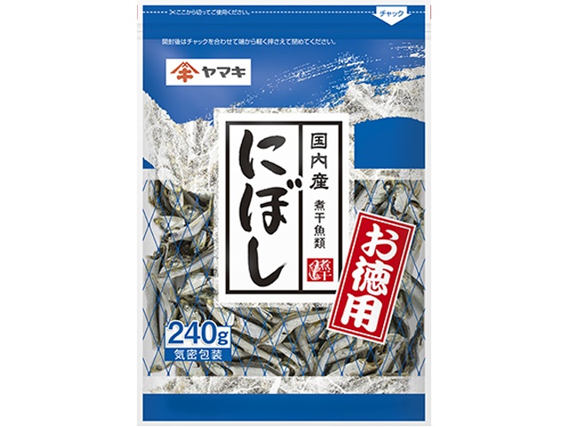 Yamaki Value Pack Niboshi (Sardines) 240g (Special Order Item) [Purchase 30]