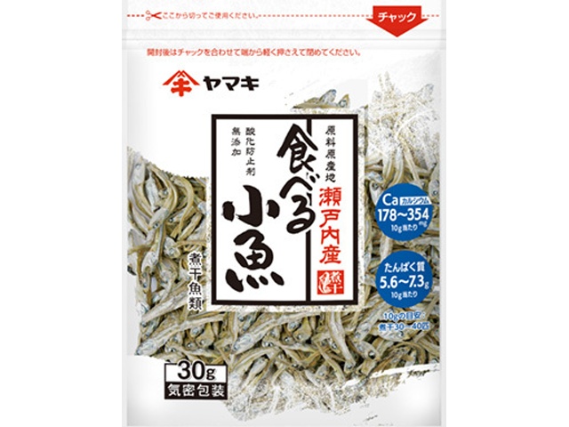Yamaki Setouchi Edible Small Fish 30g (Special Order Item) [Purchase Quantity: 800]