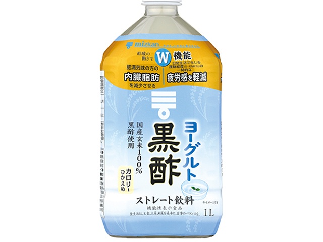 Mitsukan Yogurt Black Vinegar Straight 1L (Special Order Item) [Purchase 6]