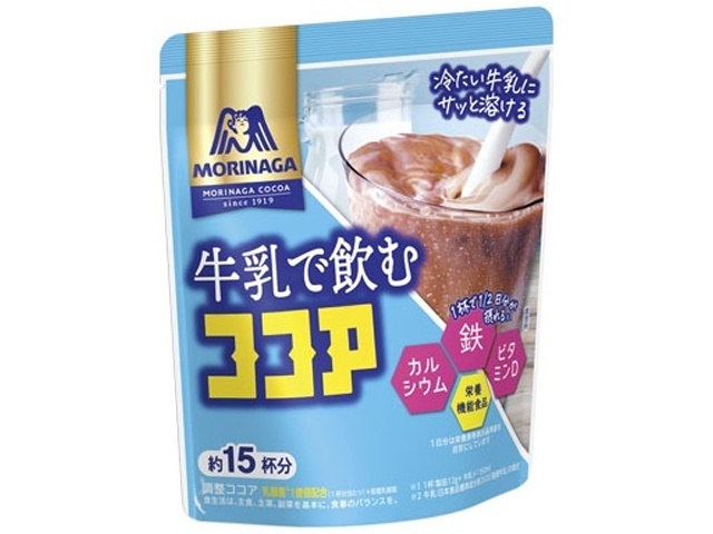 Morinaga Cocoa with Milk, 180g (Pack of 12)