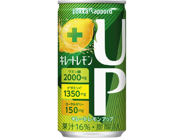 Pokka Sapporo Food Chelated Lemon UP, 185ml can (30 cans)