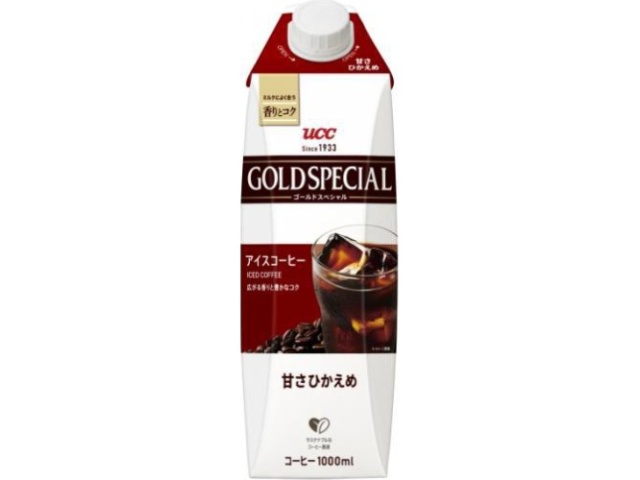 UCC Gold SP Ice Cream, Lightly Sweetened, 1000ml (Special Order Item) [Purchase 12]