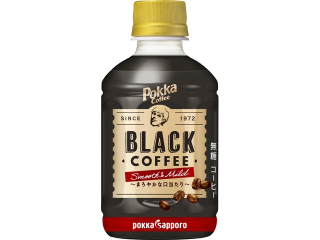 Pokka Sapporo Food Coffee Black Smooth Mild P270 [This Month's Special Drink]  [Purchase 24]