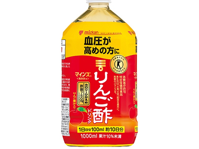 Mitsukan Mind's Apple Cider Vinegar Drink, 1000ml (Special Order Item) [Purchase 6]