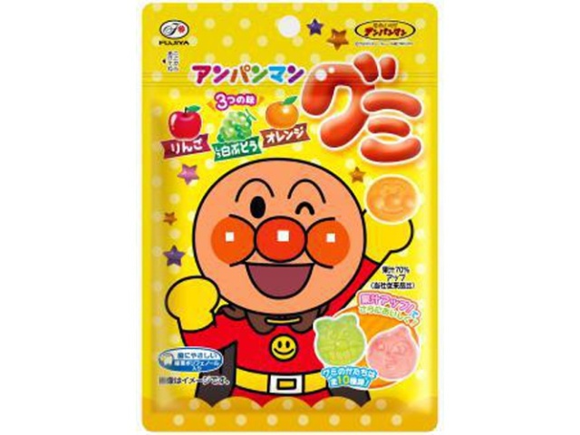 Fujiya Anpanman Gummy Candy 50g (Purchase 10 pieces) (Limited Quantity)
