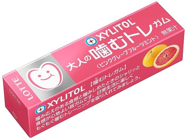 Lotte Xylitol Adult Chewable Tonic Pink GF, 9 pieces (Special Order Item) [Purchase Quantity: 300]