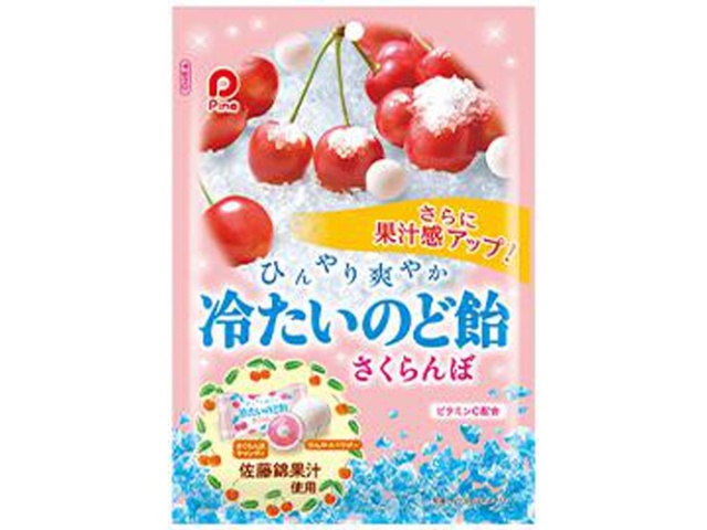 Pine Cold Throat Lozenges, Cherry, 60g (Purchase 6)