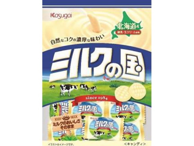 Kasugai Seika V Milk Country 80g (Special Order Item) [Purchase Quantity: 24]
