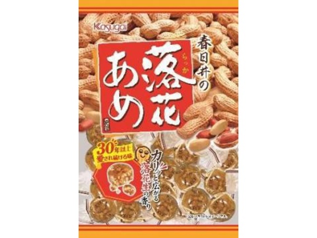 Kasugai Seika A Rakuka Ame (Rice Candy) 134g (Purchase 12 pieces)