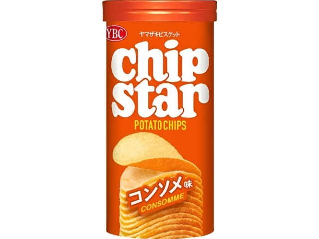 YBC Chip Star S Consommｨｦ Flavor 45g (Pack of 8)