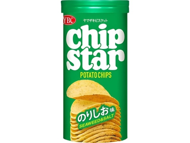 YBC Chip Star S, Seaweed and Salt Flavor, 45g (Pack of 8)