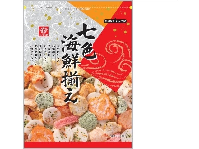 Mikawaya Seven-Color Seafood Assortment 125g (Purchase 12)