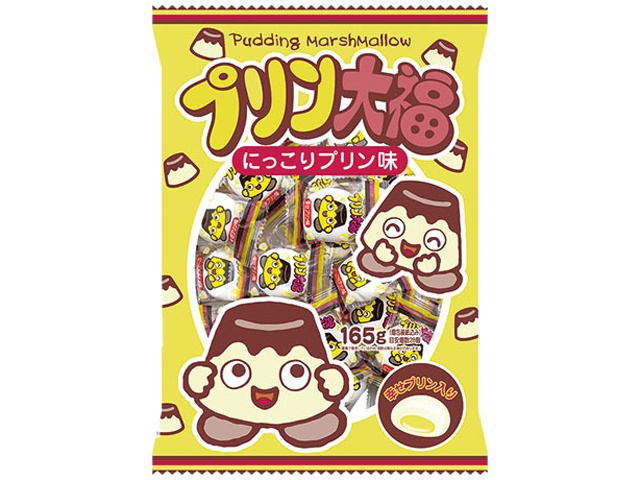Yaokin Pudding Daifuku 165g (Special Order Item) [Purchase 12] [Please allow time for delivery]
