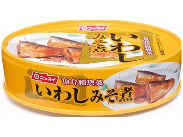 Nissui Simmered Sardines in Miso EO OV6 [Limited Quantity] [This Month's Special Offer: Bottled/Canned] [Purchase 12]