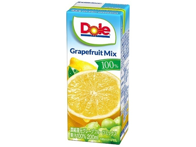 Dole GF Mix 100% 200ml (Special Order Item) [Purchase Quantity: 18]